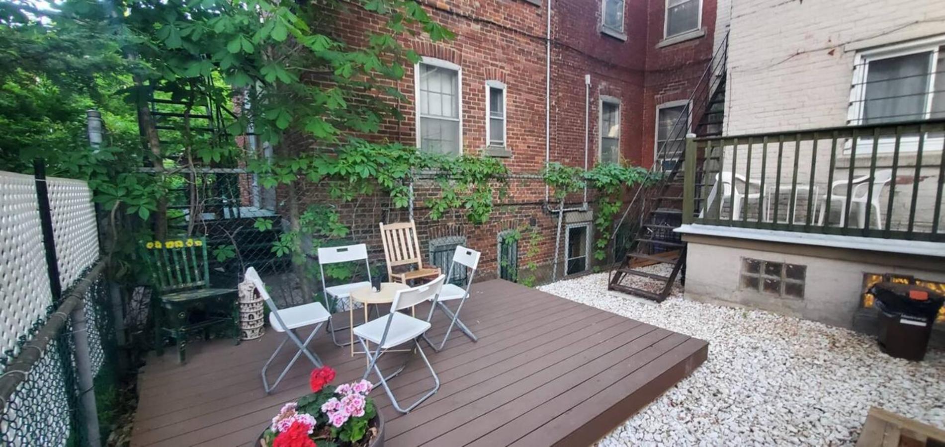 Heart Of Mtr For Memerable Experiance 2 Backyard 7Minmetro Fully Renovated & Equipped Montreal Exterior photo